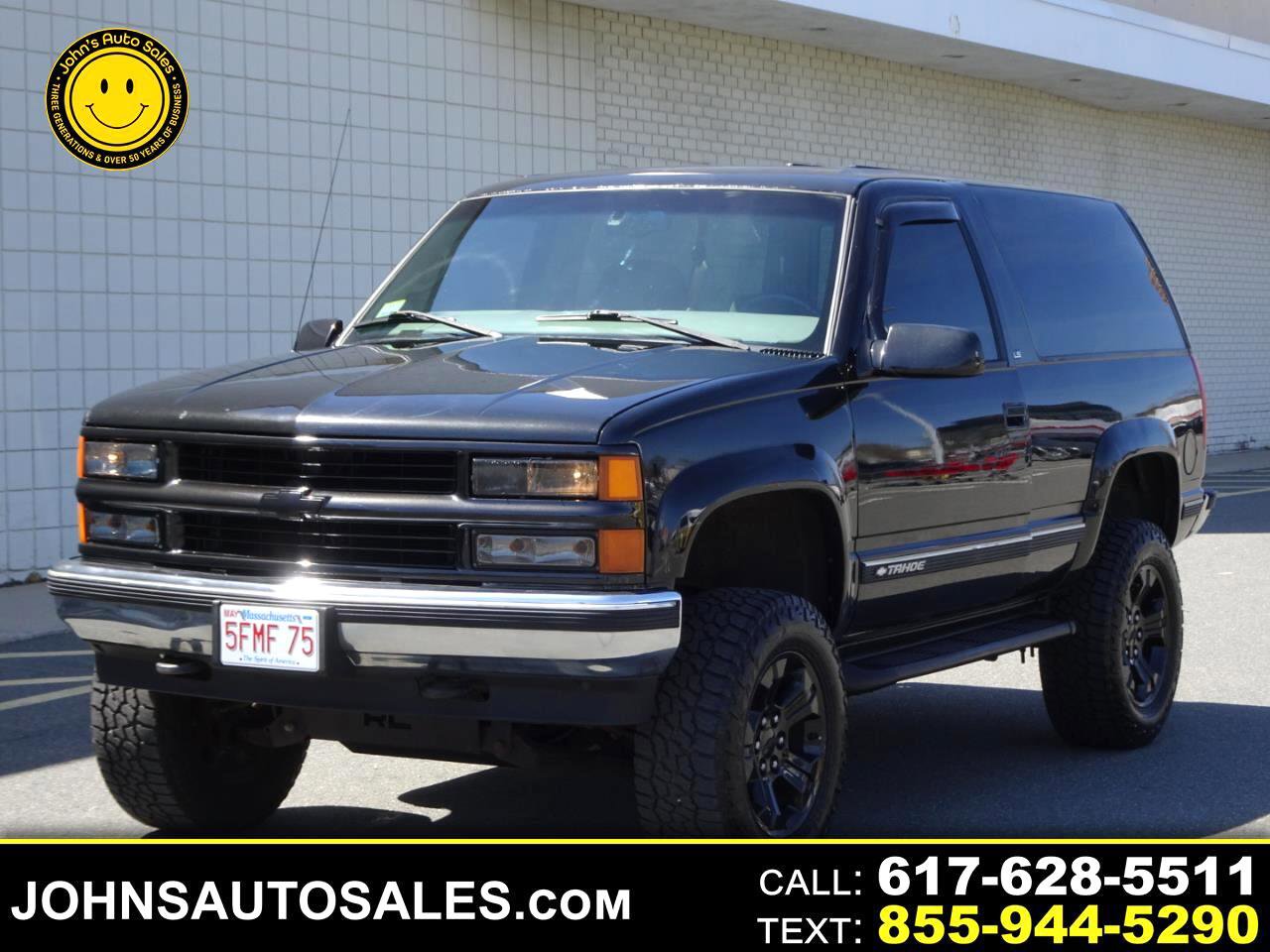 Used 1999 Chevrolet Tahoe 4WD 2-Door w/ Preferred Equipment Group