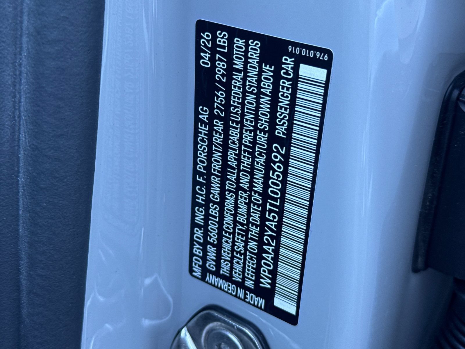 New 2026 Porsche Panamera 4 AWD/4WD image 28