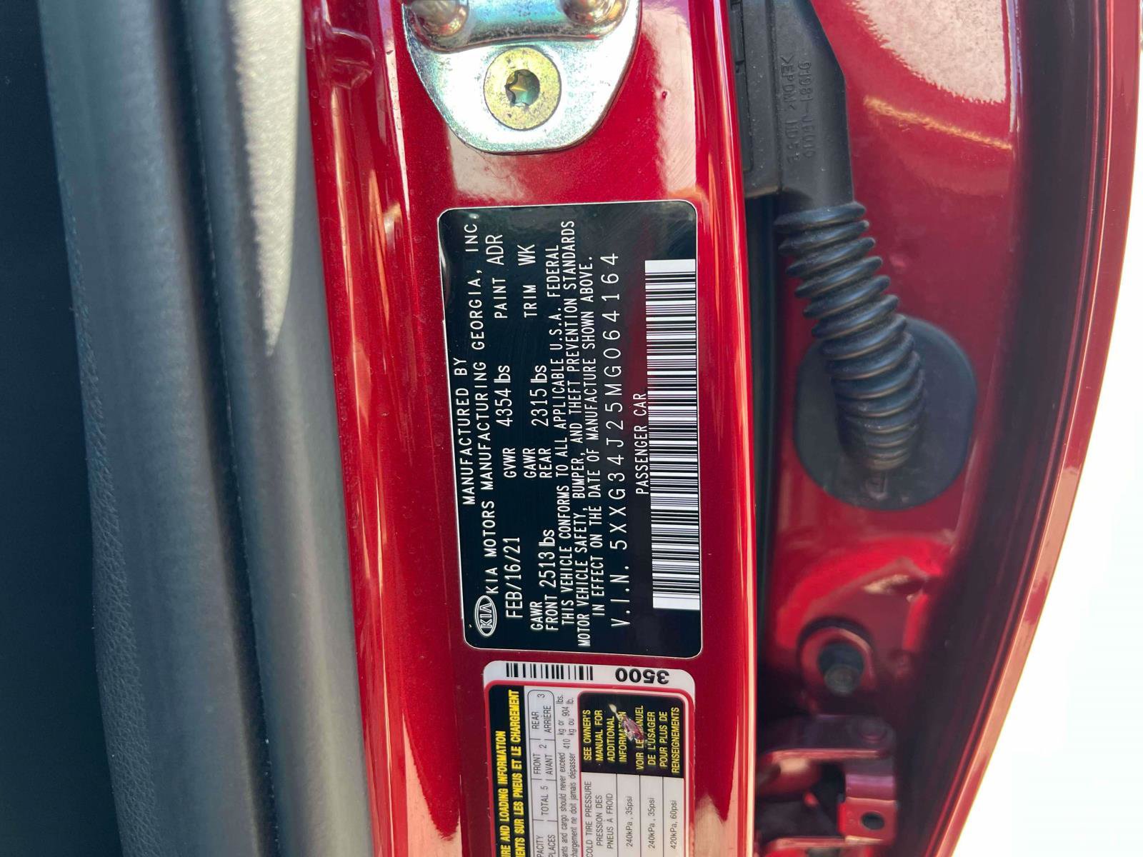 Used 2021 Kia K5 EX FWD image 23