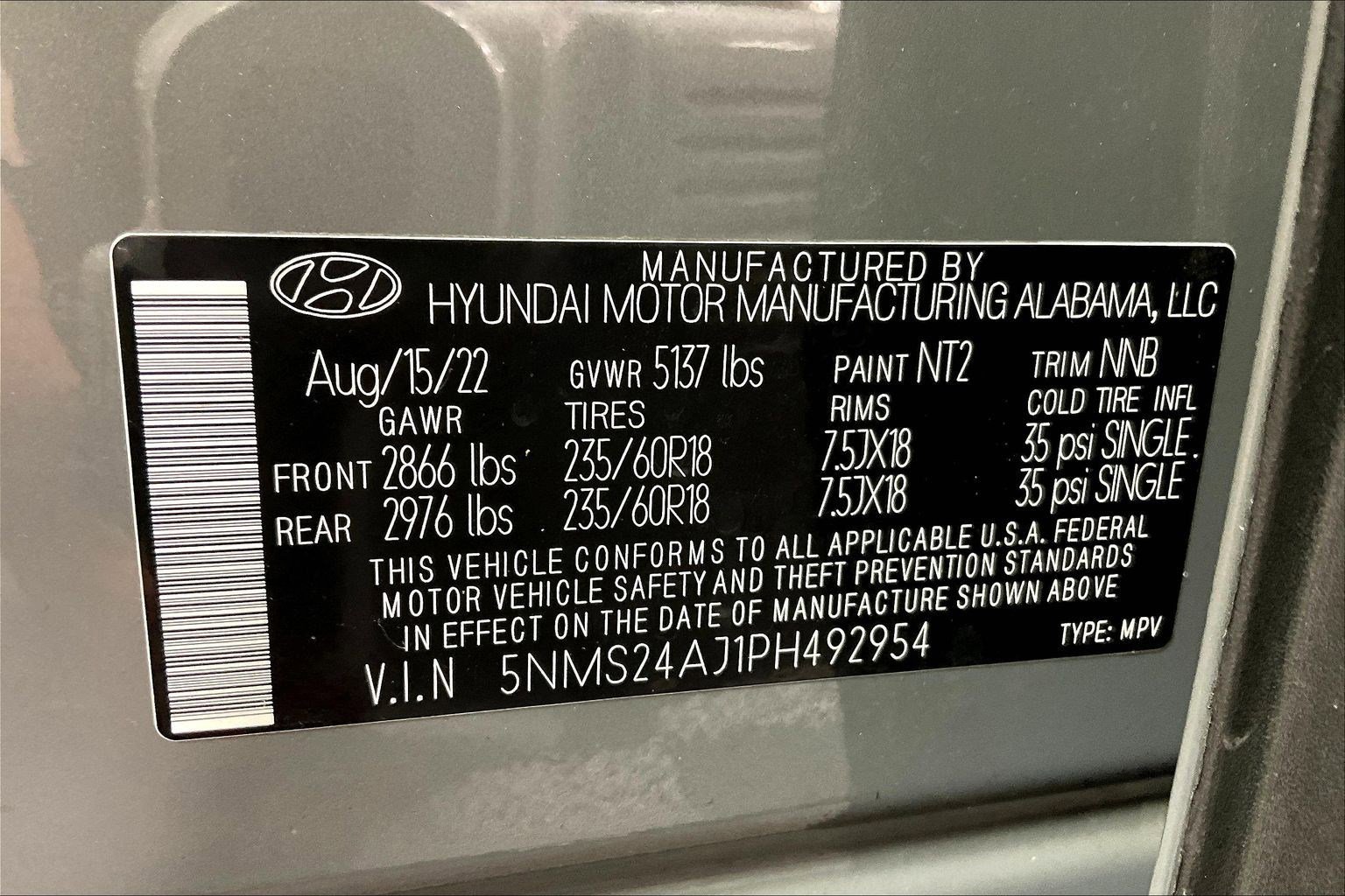 Certified 2023 Hyundai Santa Fe SEL FWD image 19