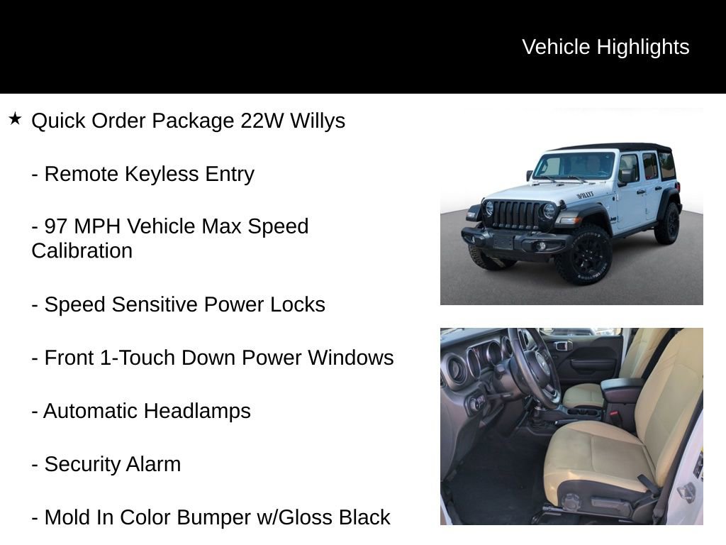 Used 2022 Jeep Wrangler Unlimited Sport image 13