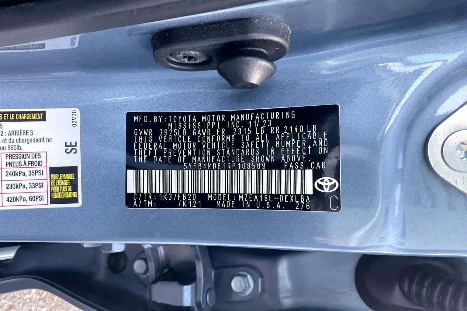 Used 2024 Toyota Corolla LE FWD image 35
