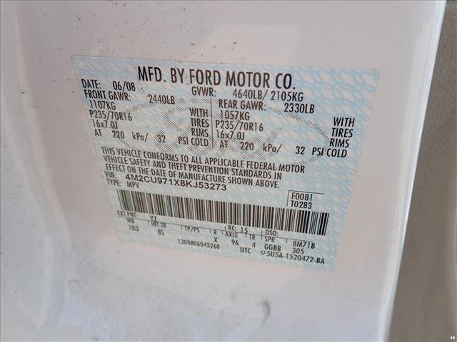 Used 2008 Mercury Mariner Premier AWD/4WD image 10