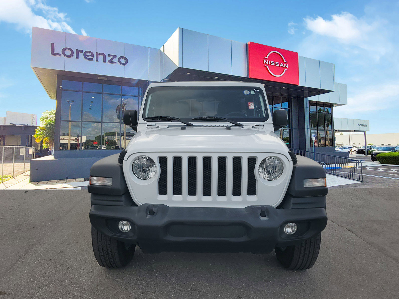 Used 2023 Jeep Wrangler Sport image 2
