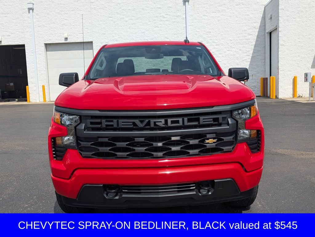 Used 2023 Chevrolet Silverado 1500 Custom w/ LPO, Dark Essentials Package image 2