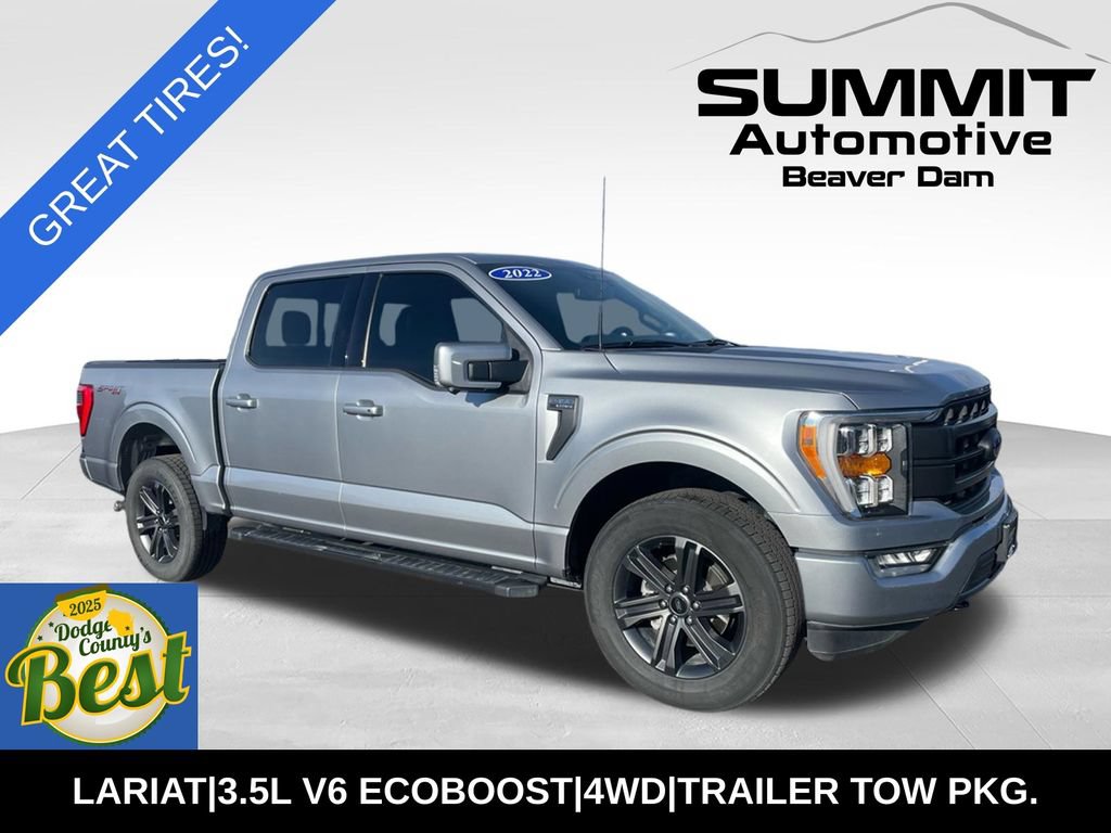 Used 2022 Ford F150 Lariat AWD/4WD image 1