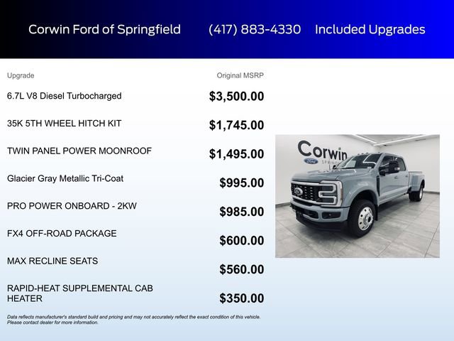 New 2026 Ford F450 Platinum w/ FX4 Off-Road Package image 5