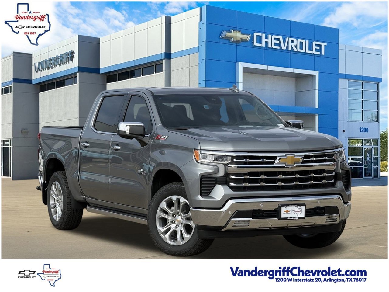 New 2026 Chevrolet Silverado 1500 LTZ w/ LTZ Premium Texas Edition
