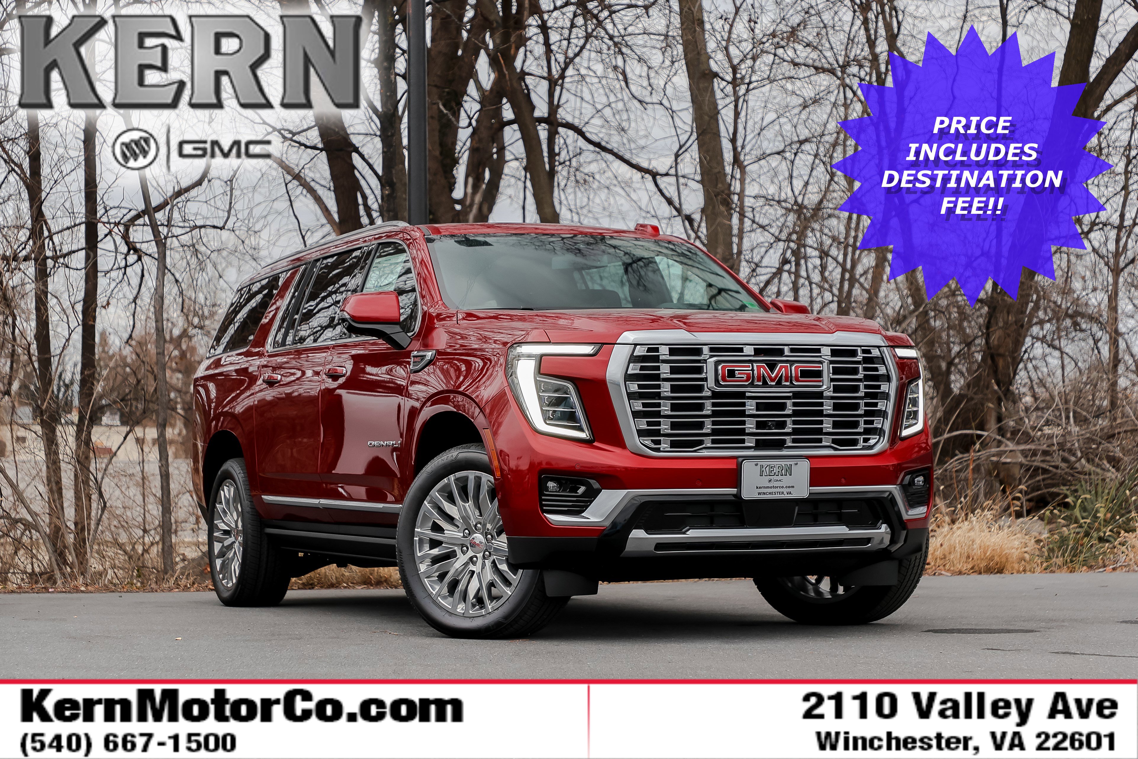 New 2026 GMC Yukon XL Denali w/ Sun & Power Step Package image 1