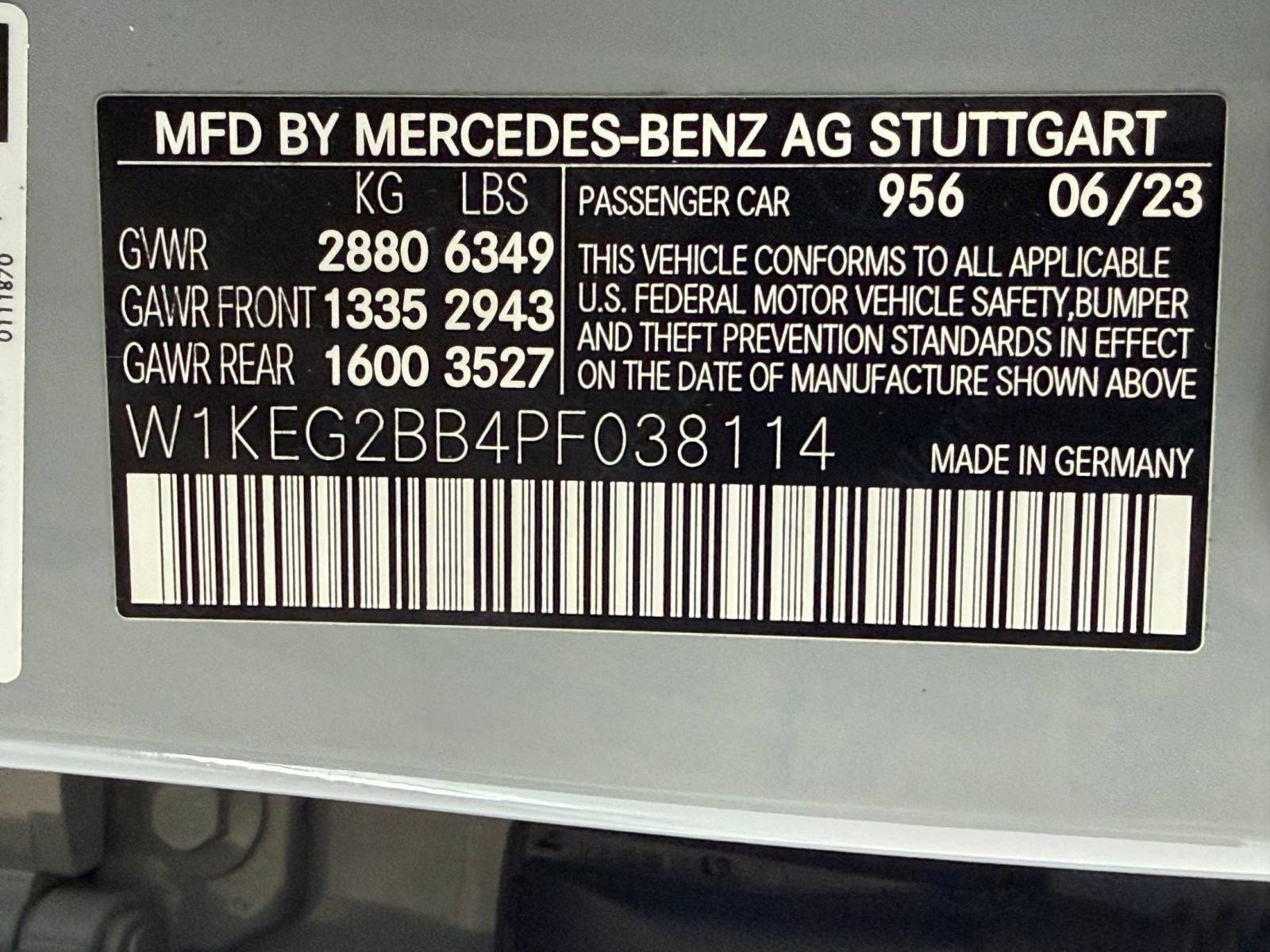 Used 2023 Mercedes-Benz EQE 350+ Sedan image 24