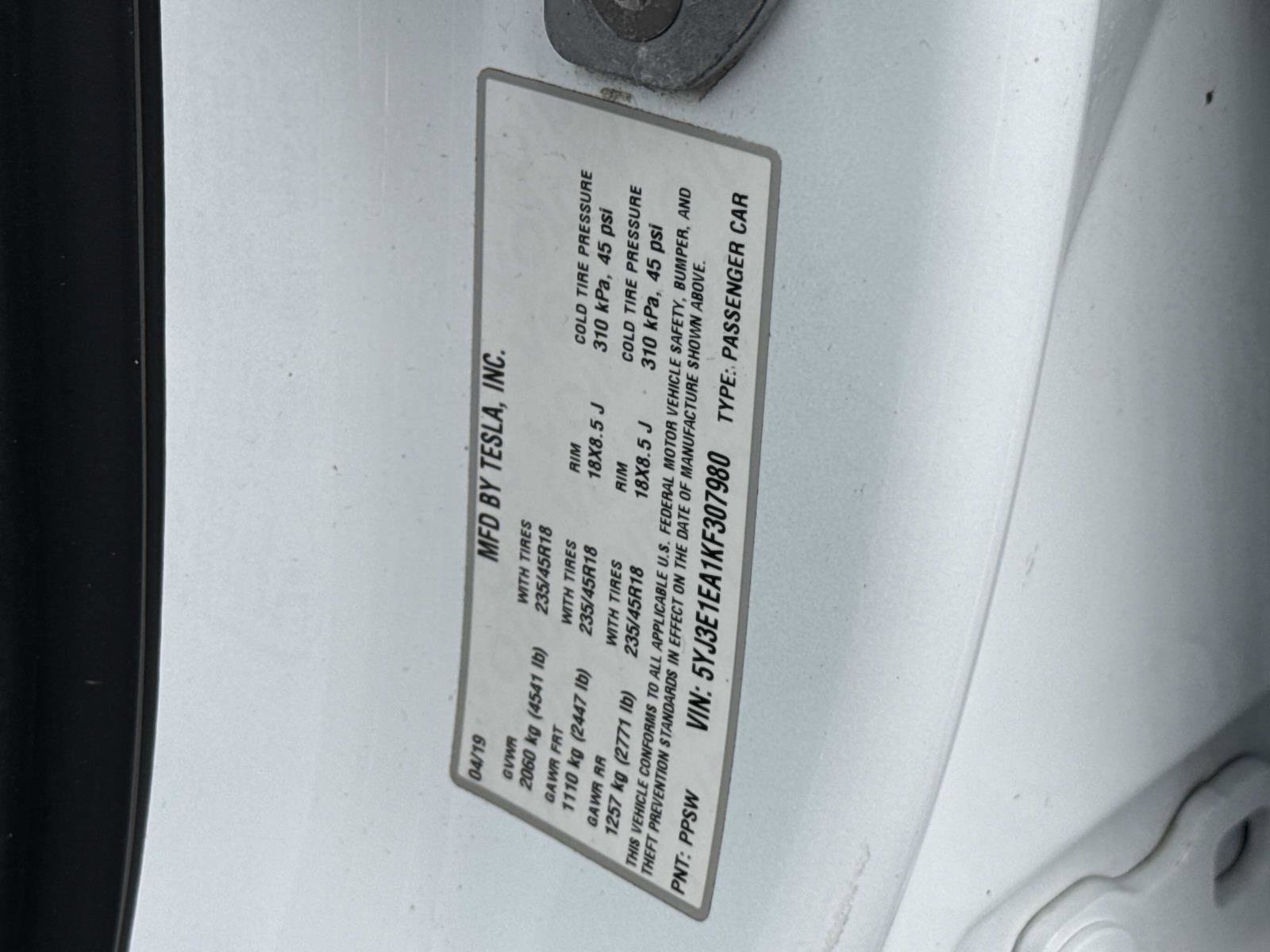 Used 2019 Tesla Model 3 Standard Range Plus image 30