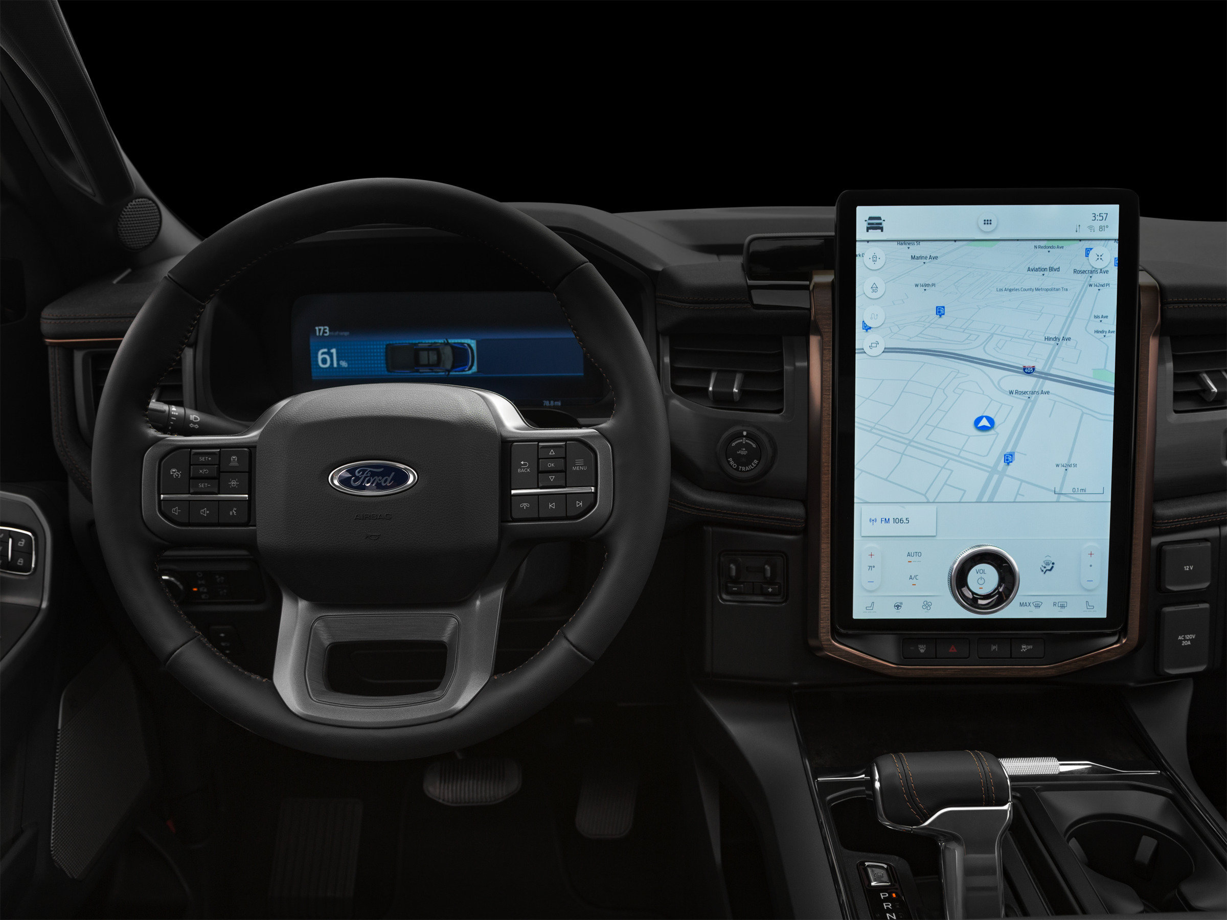 Used 2023 Ford F150 Lightning Lariat AWD/4WD image 94