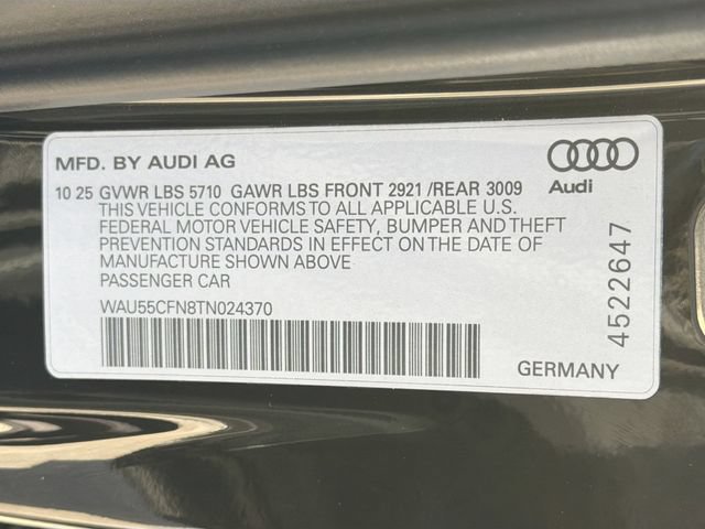 New 2026 Audi A6 Premium Plus AWD/4WD image 41