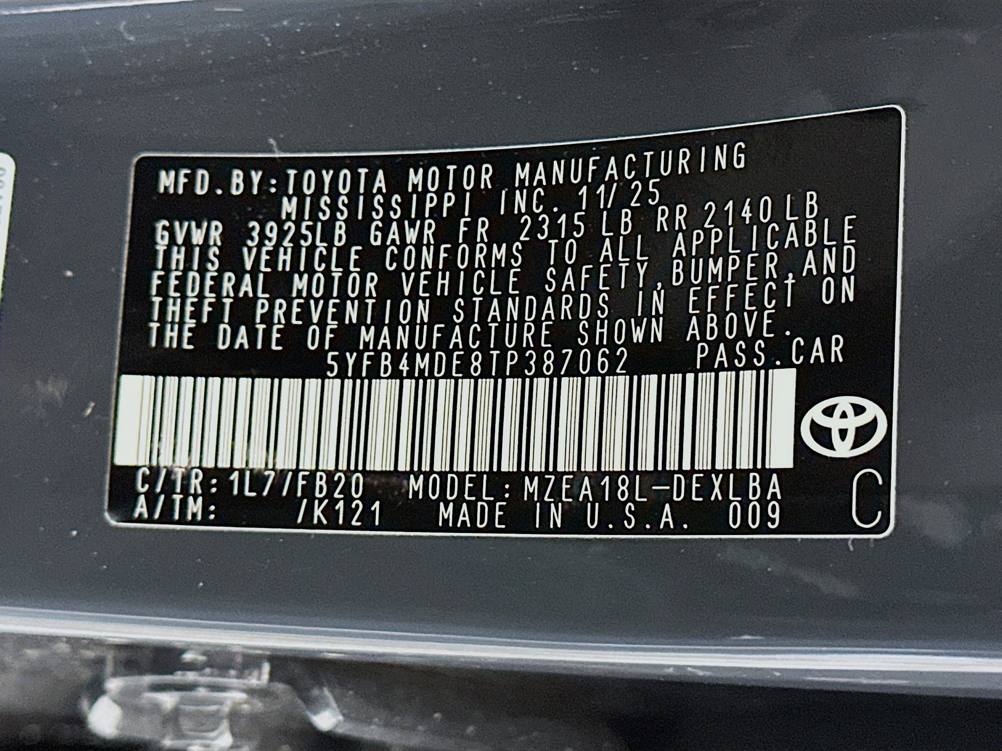 Used 2026 Toyota Corolla LE image 12