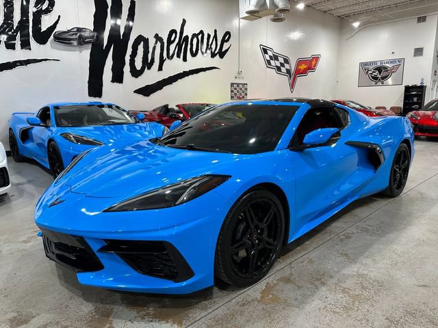 Used 2021 Chevrolet Corvette Stingray Coupe w/ Engine Appearance Package RWD image 23