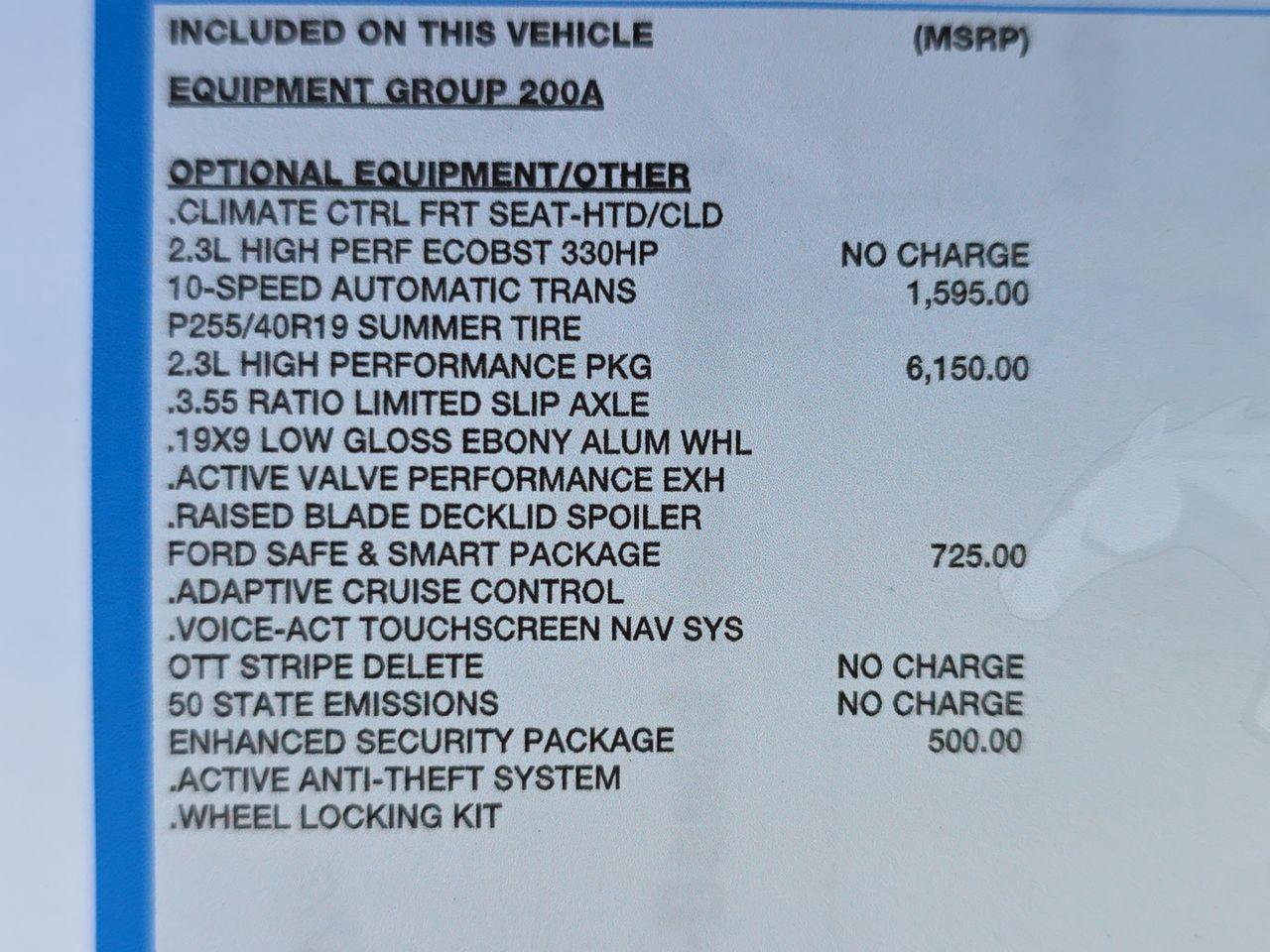 Used 2021 Ford Mustang Premium w/ 2.3L High Performance Package image 22