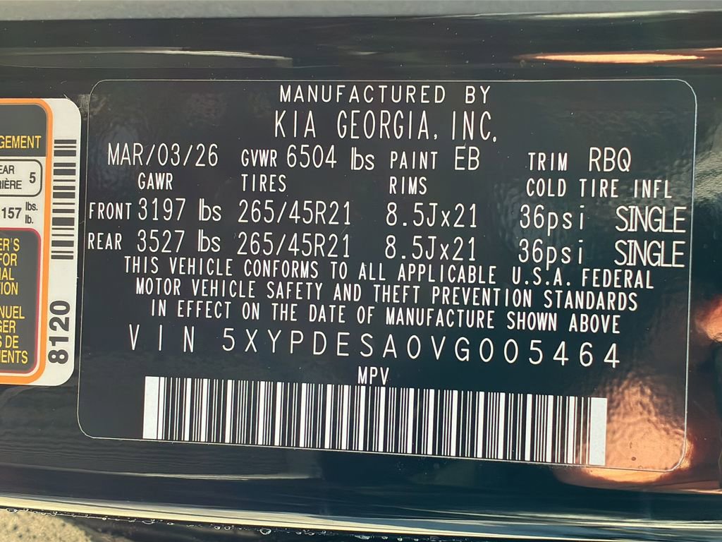 New 2027 Kia Telluride SX X-Line AWD/4WD image 31