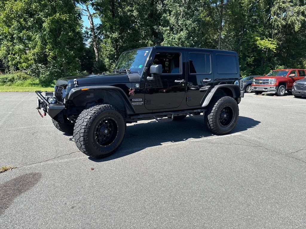 Used 2014 Jeep Wrangler Unlimited Sport w/ Quick Order Package 24S AWD/4WD image 1