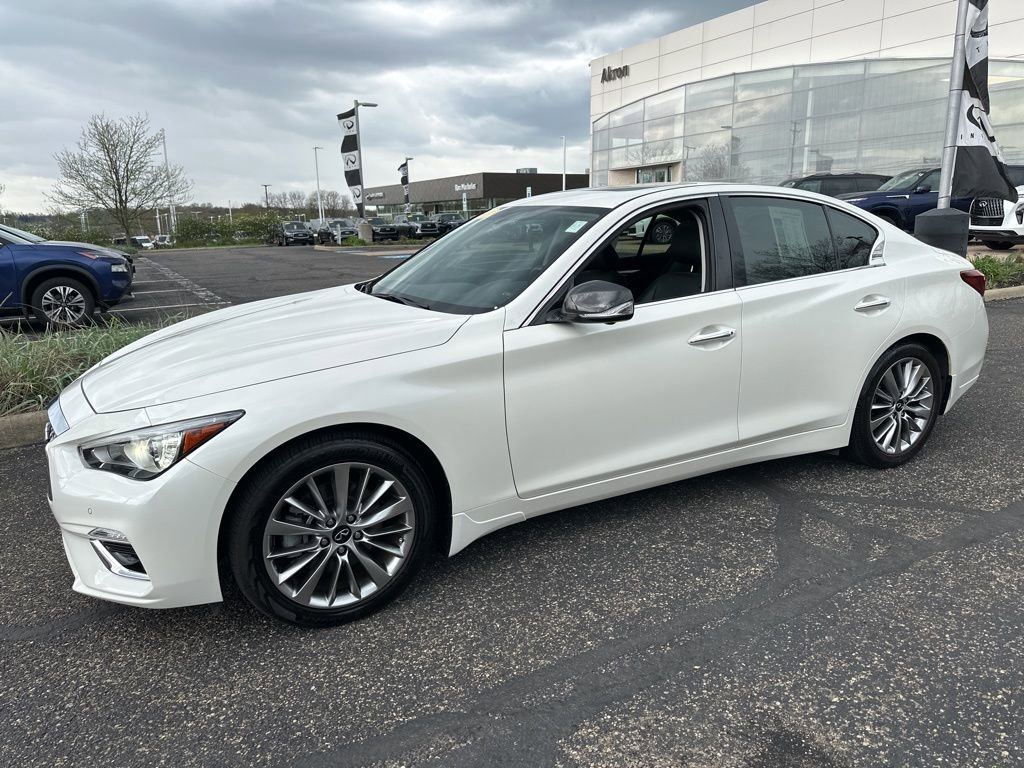 Certified 2023 INFINITI Q50 Luxe w/ Cargo Package AWD/4WD image 9