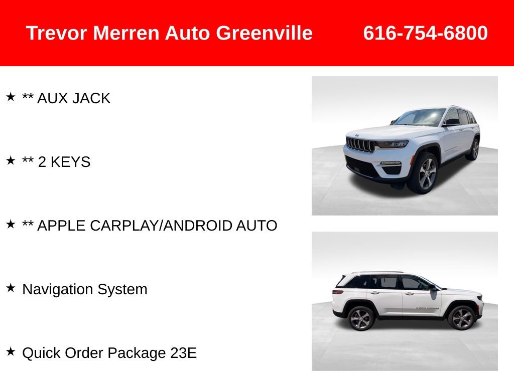 Used 2023 Jeep Grand Cherokee Limited AWD/4WD image 19