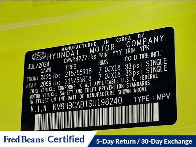 Certified 2025 Hyundai Kona SEL image 32