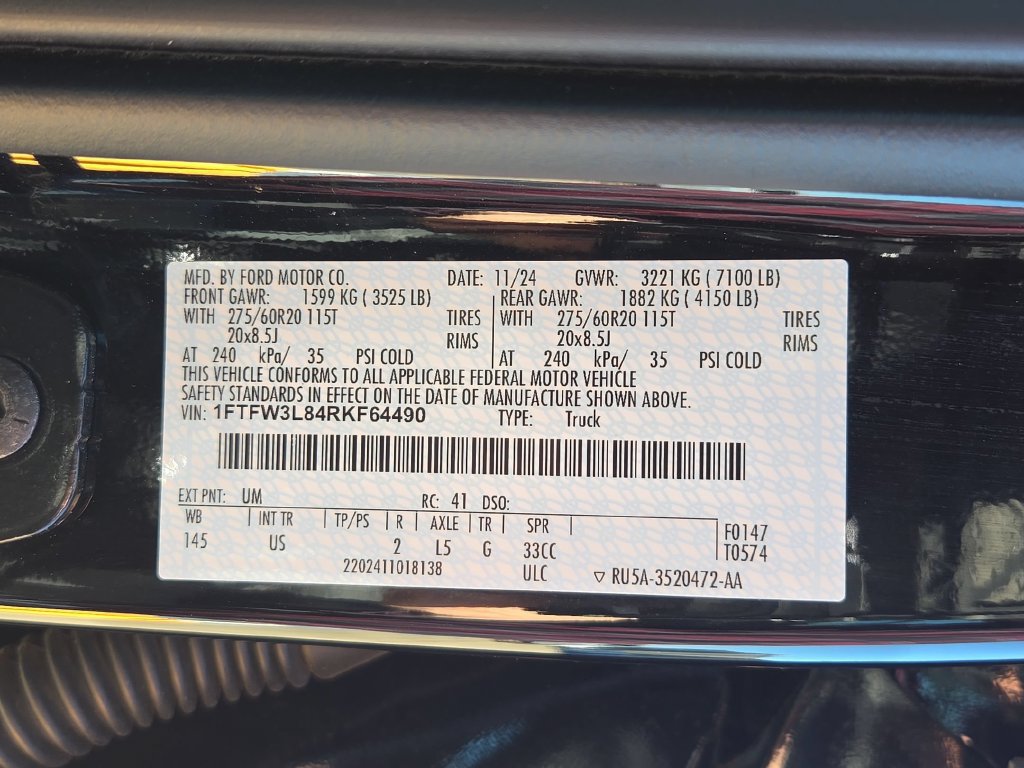 Certified 2024 Ford F150 XLT w/ Equipment Group 302A MID AWD/4WD image 33