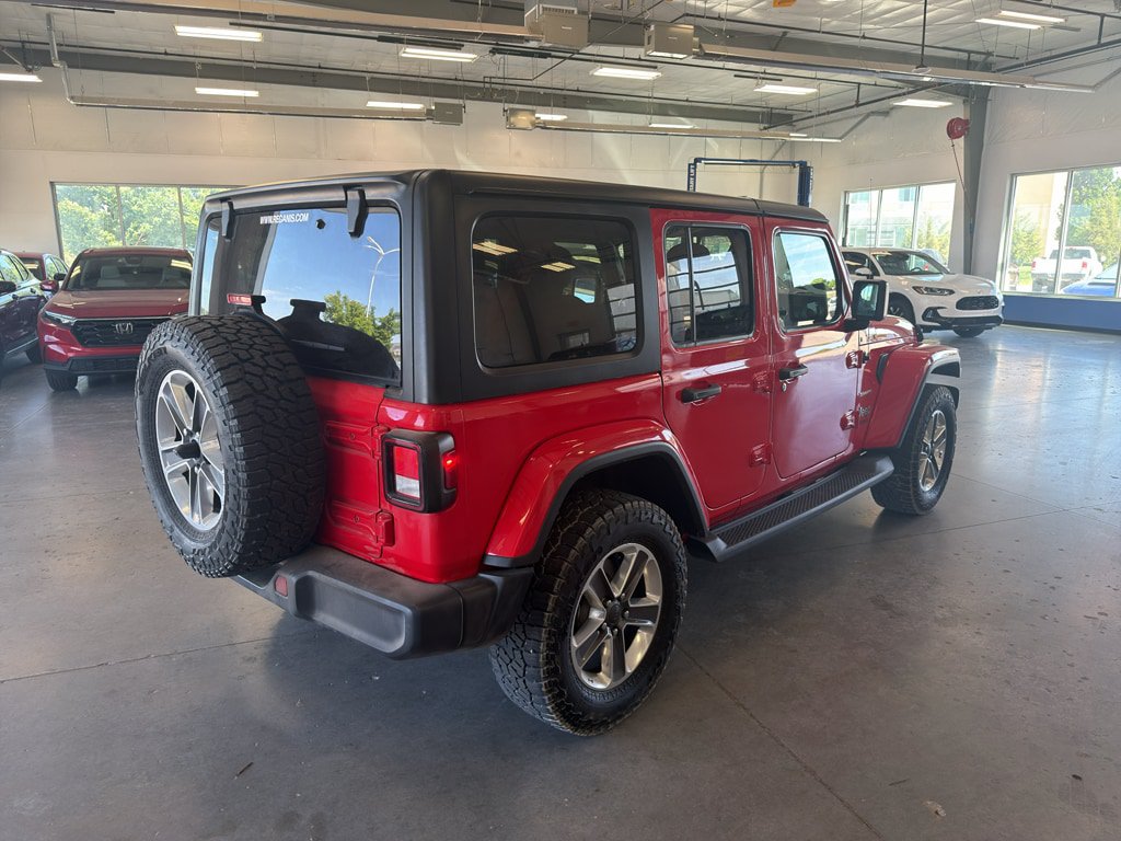 Used 2020 Jeep Wrangler Unlimited Sahara AWD/4WD image 5