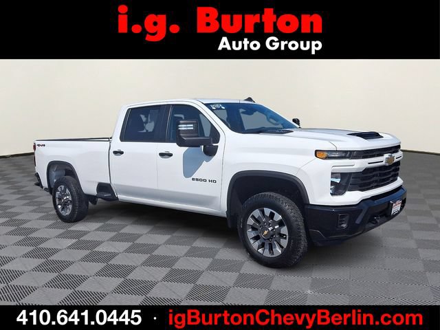 Certified 2024 Chevrolet Silverado 2500 Custom w/ Custom Convenience Package