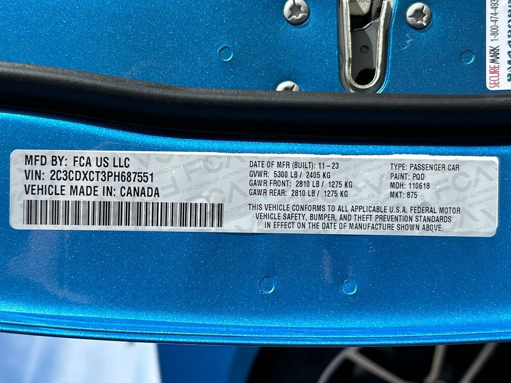 Used 2023 Dodge Charger R/T w/ Harman/Kardon Audio Group image 34