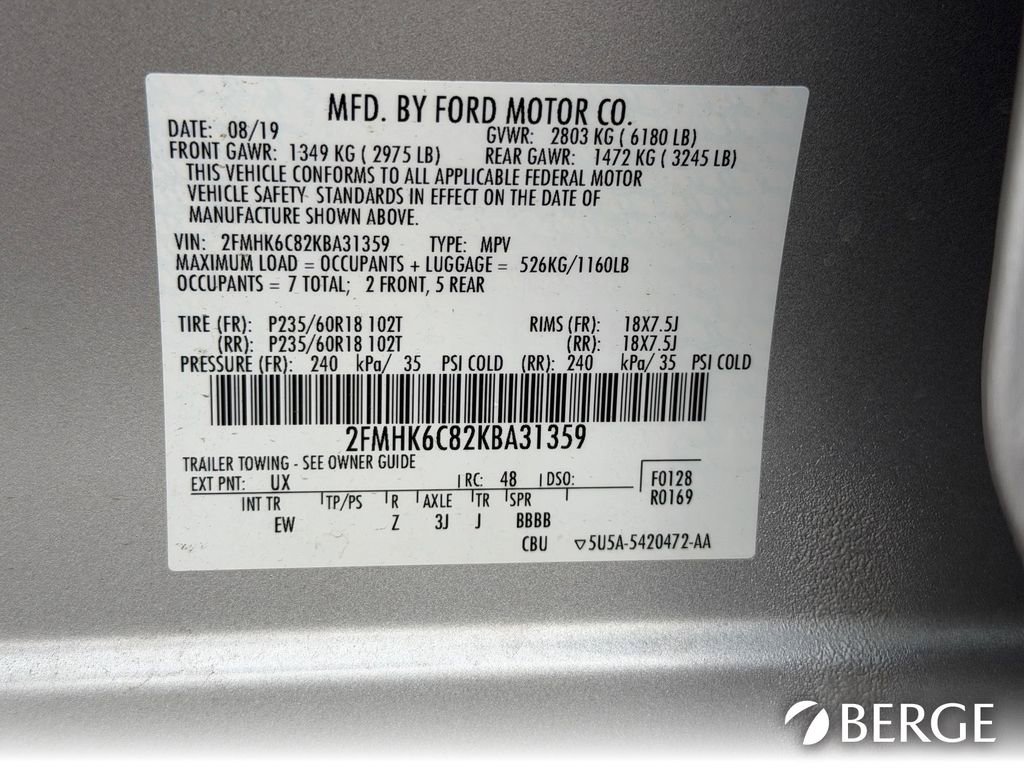 Used 2019 Ford Flex SEL image 31