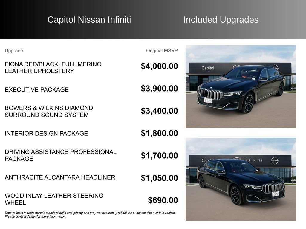 Used 2022 BMW 750i xDrive w/ Executive Package image 8