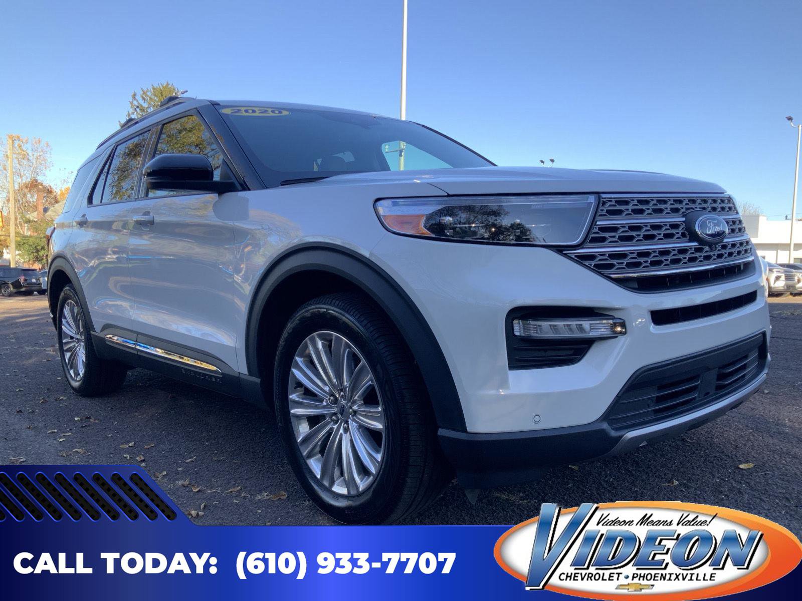 Used 2020 Ford Explorer Limited w/ Class III Trailer Tow Package