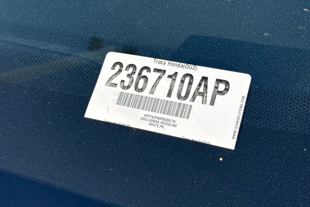 Used 2023 Honda Ridgeline Black Edition image 3