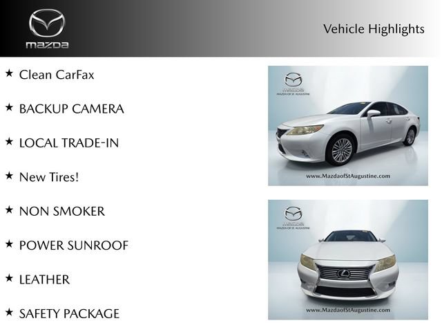 Used 2013 Lexus ES 350 w/ Luxury Pkg FWD image 2
