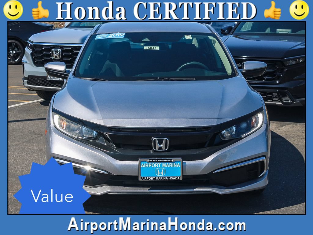Certified 2019 Honda Civic LX image 4