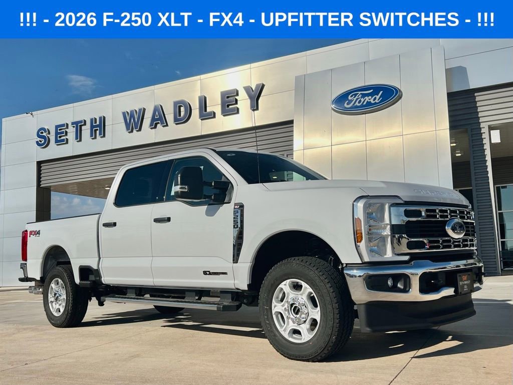 New 2026 Ford F250 XLT
