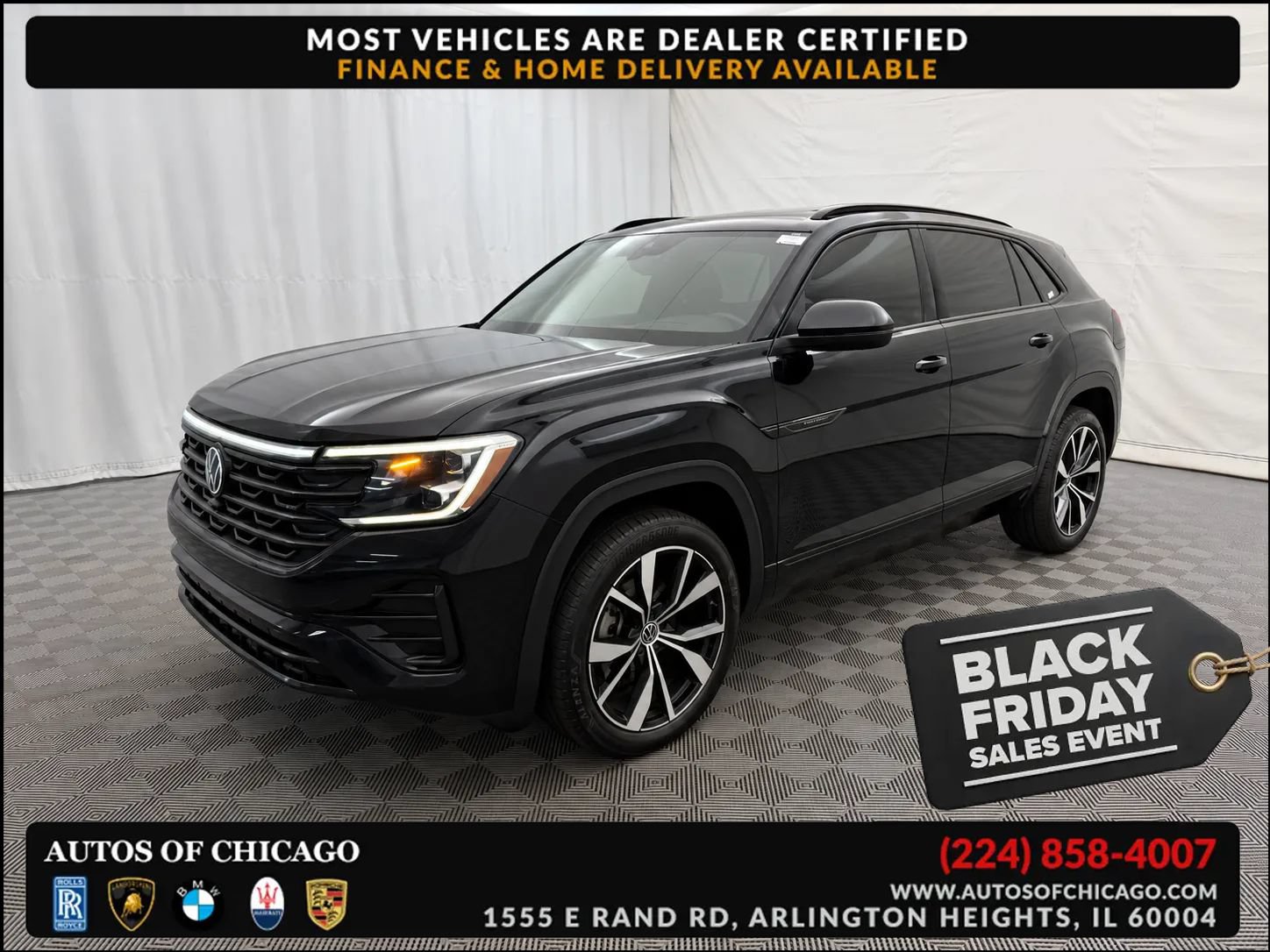 Used 2024 Volkswagen Atlas Cross Sport SEL Premium R-Line AWD/4WD image 1
