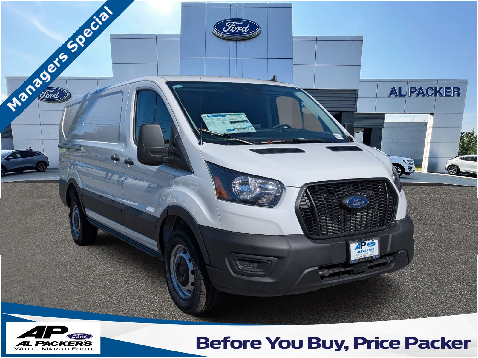 New 2025 Ford Transit 250 Low Roof w/ Load Area Protection Package