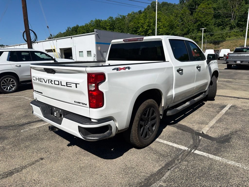 Certified 2024 Chevrolet Silverado 1500 Custom w/ Turbomax Blackout Package AWD/4WD image 8