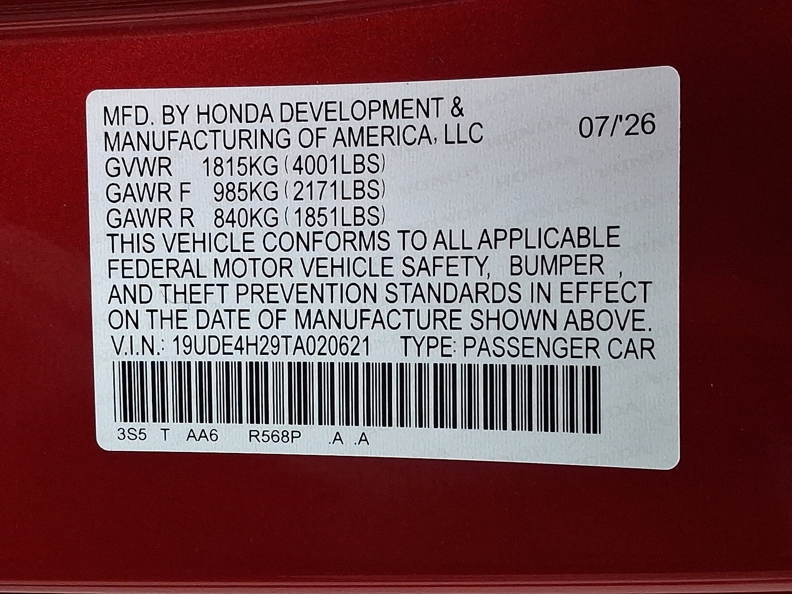 New 2026 Acura Integra FWD image 17