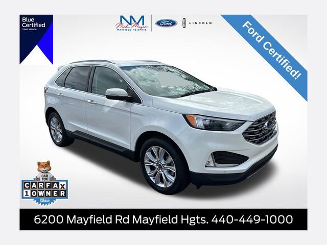 Certified 2022 Ford Edge Titanium AWD/4WD image 1