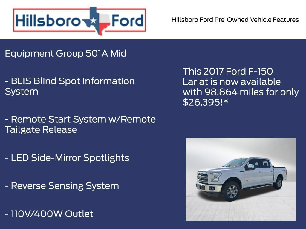 Used 2017 Ford F150 Lariat AWD/4WD image 3