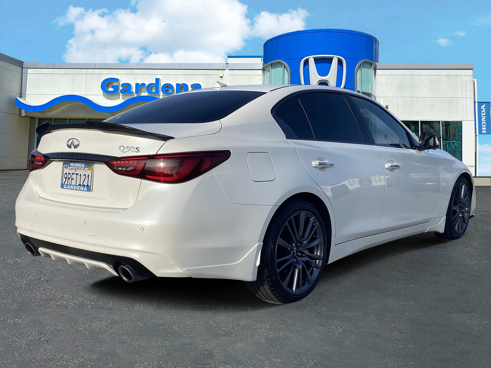 Used 2021 INFINITI Q50 Red Sport 400 w/ Proactive Package image 6