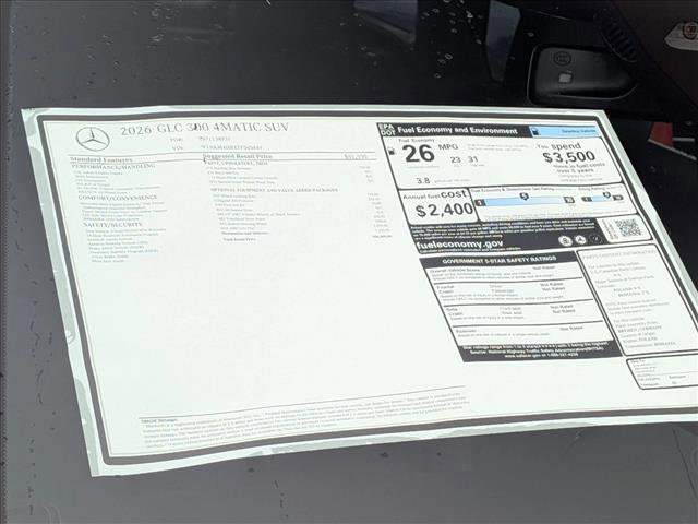 New 2026 Mercedes-Benz GLC 300 4MATIC image 17
