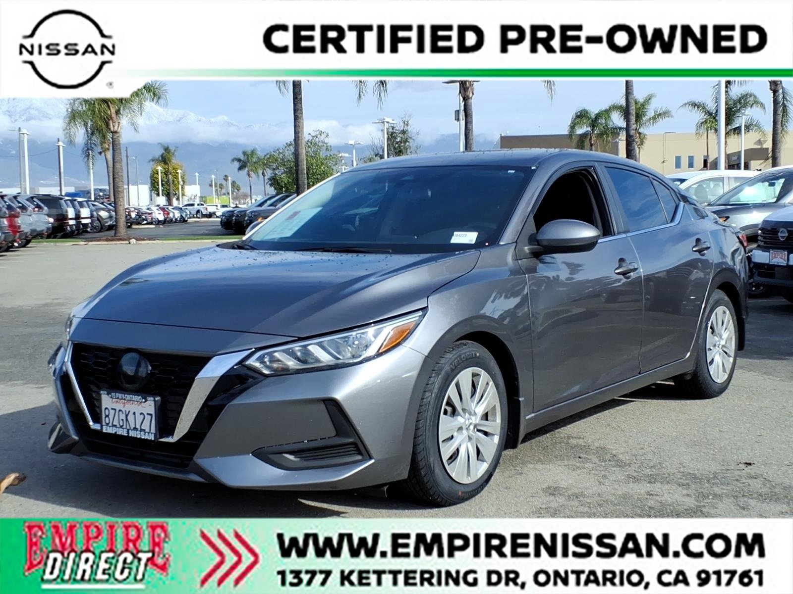 Certified 2022 Nissan Sentra S image 1