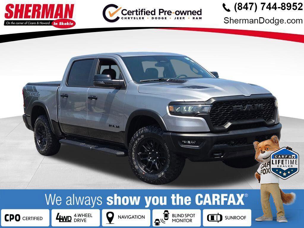 Certified 2025 RAM 1500 Rebel w/ Rebel Level 2 Equipment Group