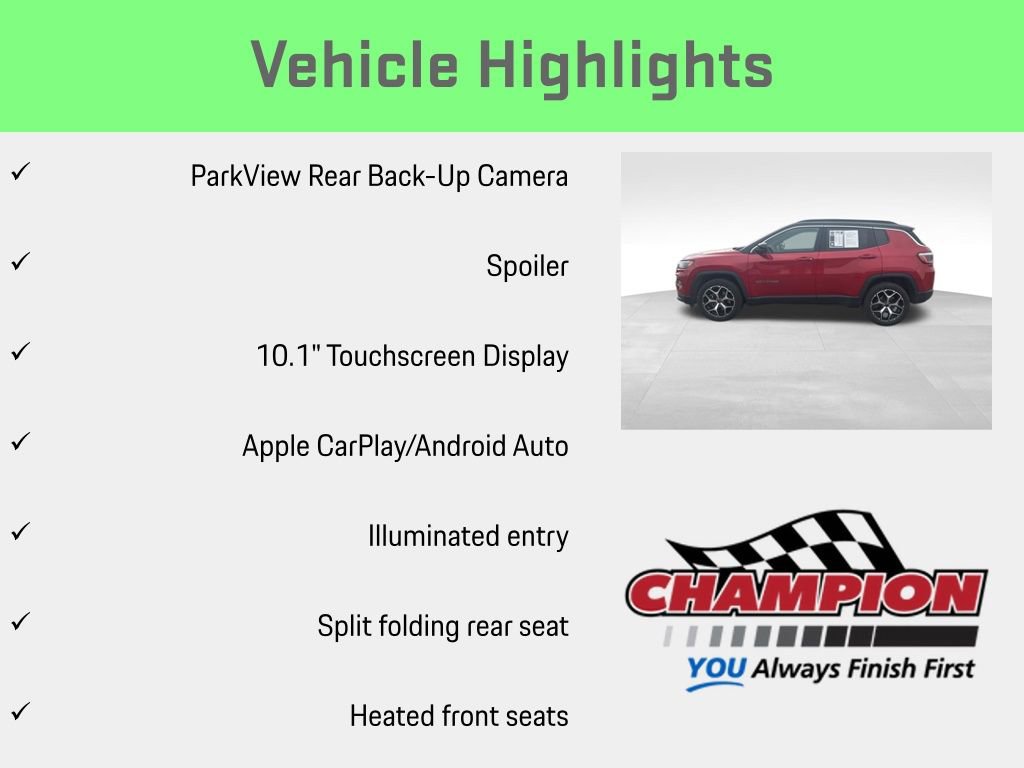 Used 2025 Jeep Compass Limited image 12