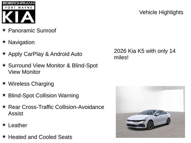 New 2026 Kia K5 EX image 7