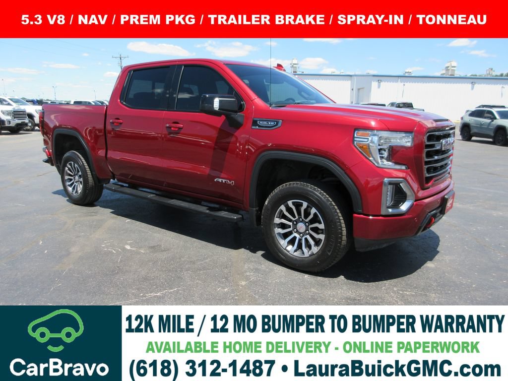 Certified 2020 GMC Sierra 1500 AT4 w/ AT4 Premium Package AWD/4WD image 1
