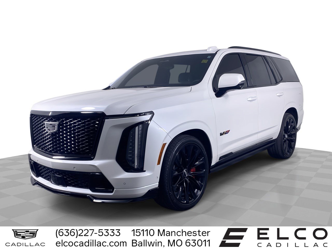 Used 2025 Cadillac Escalade V w/ LPO, ONYX Package image 1